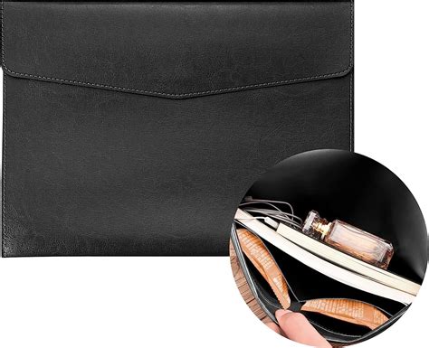 Amazon VANRA 1 Piece File Folder Organizer PU Leather File Jackets