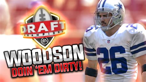 Madden 16 DRAFT CHAMPIONS Rod Woodson DOIN EM DIRTY MUT 16 Draft