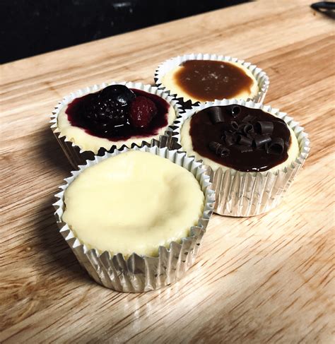 Assorted Mini Cheesecakes R Baking