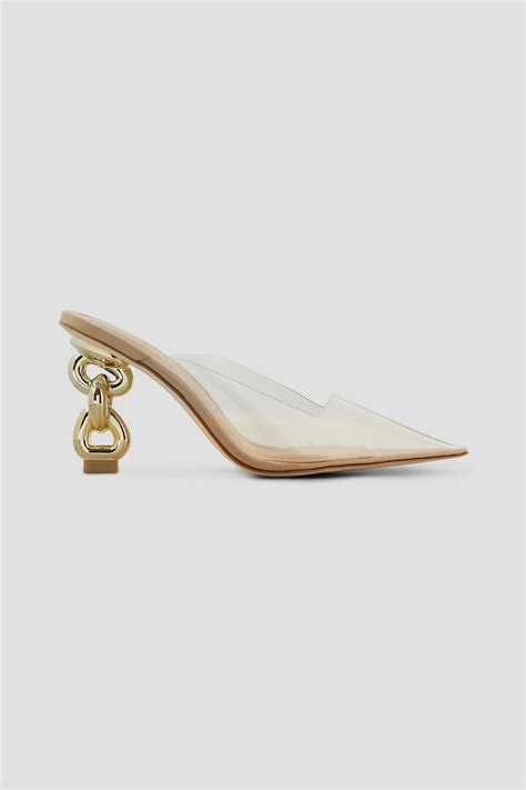 CULT GAIA Carmen PVC Mules THE OUTNET