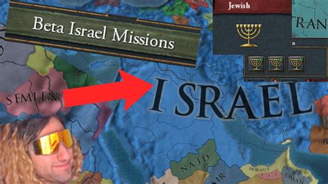 Turning Beta Israel Into Sigma Israel In The New Eu Dlc And Patch