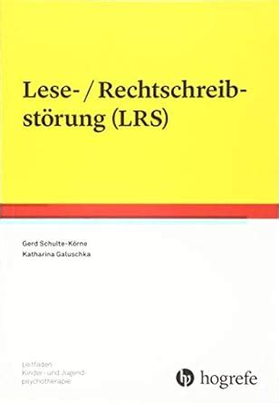 Lese Rechtschreibst Rung Lrs Leitfaden Kinder Und