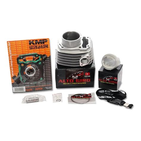 Kit Cilindro Xre 190cc Kmp Para Titan Fan Start Bros 160 Shopee Brasil