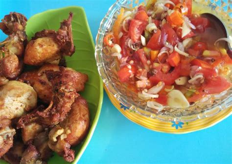 Resep Ayam goreng sambal matah oleh Shella Aprillia - Cookpad