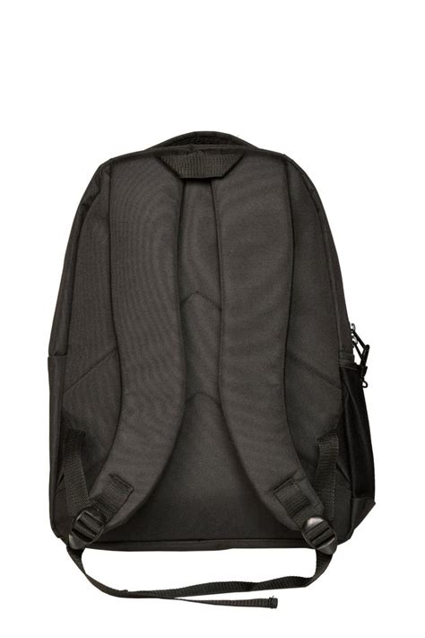 Black Matty Polyester College Laptop Backpack Capacity 15 Kg Holding