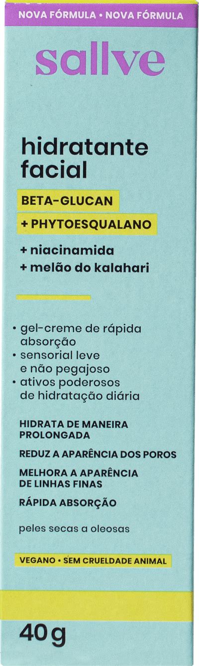 Hidratante Facial Sallve Beleza Na Web PRO Pro