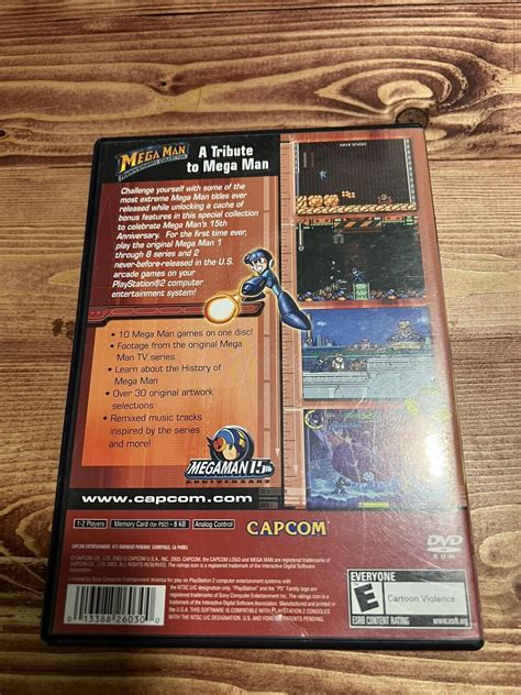 Mega Man Anniversary Collection Sony Playstation Ps Complete