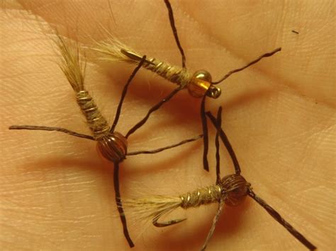 Glass Bead Thorax Rubber Legged Gold Ribbed Hares Ear Fly Fishing