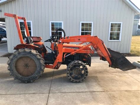 27228 Kubota L245dt 4wd Utility Tractor W Front Loader 1621 Hrs 3