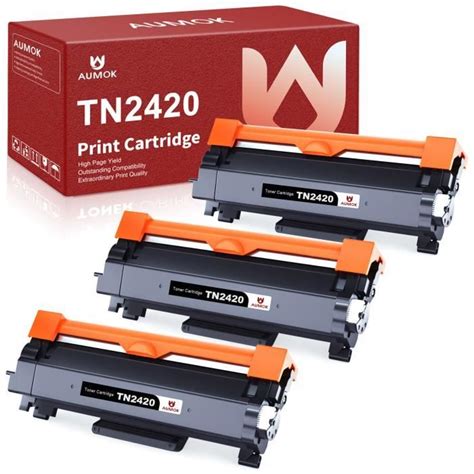 TN2420 TN2410 AUMOK Cartouches De Toner Compatible Brother TN2420