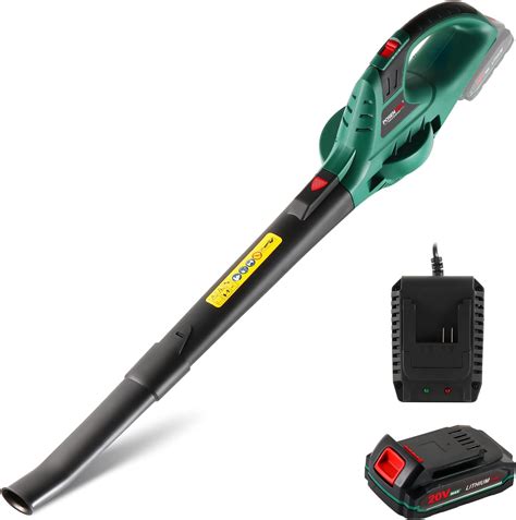 Bosch Home And Garden Alb 36 Li Cordless Leaf Blower With 36 V 2 0 Ah Lithium Ion Battery