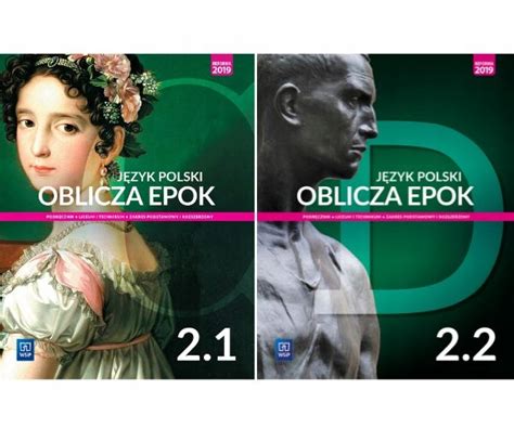 Zestaw Oblicza Epok Klasa J Zyk Polski Zpir Wsip