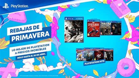 Sony anuncia las rebajas de primavera para tiendas físicas y la PS Store