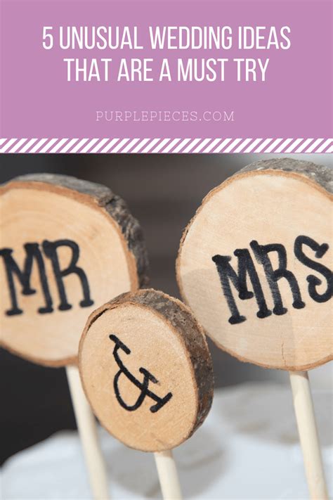 5 Unusual Wedding Ideas That Are A Must Try