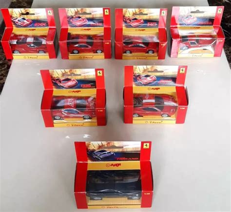 Ferrari Shell V Power Vroom Hot Wheels Scale Complete Set Model Cars