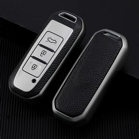 Amazon Laviye Leather Tpu Car Key Fob Cover Case Holderfor Baojun