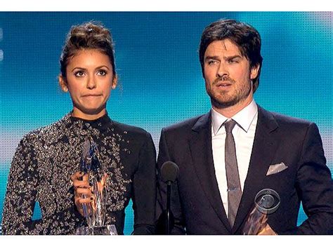 Nina Dobrev & Ian Somerhalder Joke About Their Breakup at the People's ...