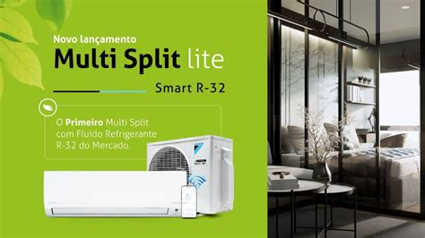 Daikin primeiro Multi Split fluido refrigerante R 32 é ideal para