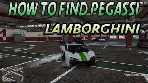 GTA 5 How To Find Pegassi Lamborghini YouTube