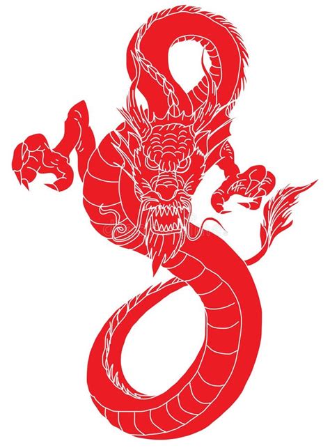 Red Dragon Tribal Stock Illustrations – 798 Red Dragon Tribal Stock Illustrations, Vectors ...