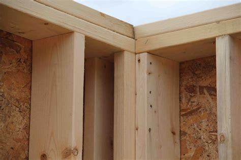 Framing Energy Efficient Corners Concord Carpenter