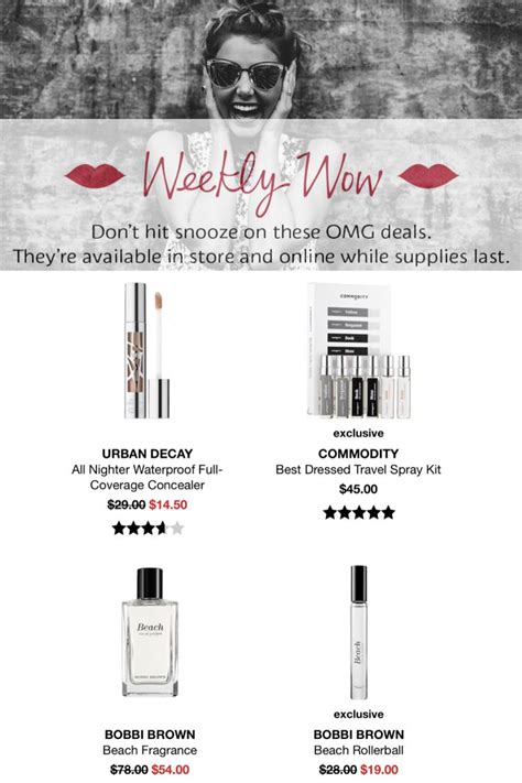 Its Here Sephora Weekly Wow Bobbibrown Urbandecay Sephora