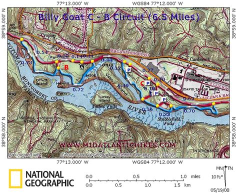 Billy Goat Trail Map – Map Of The Usa With State Names