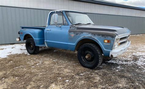 350 Equipped 1968 Chevrolet K10 Stepside Pickup Barn Finds