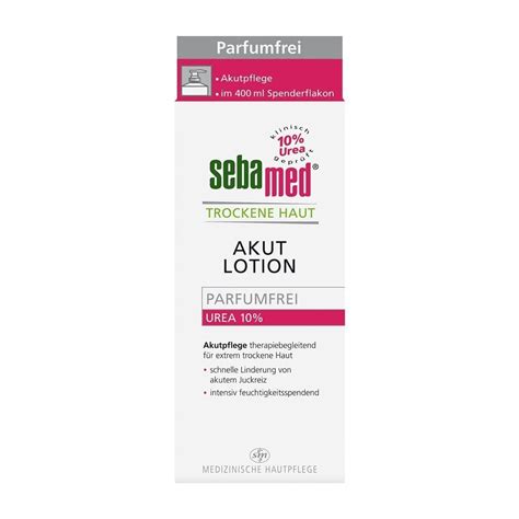 Sebamed Trockene Haut Urea Akut Lotion Parfumfrei Ml Mit