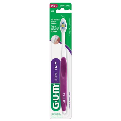 Gum® End Tuft Toothbrush Extra Small Head For Tricky To Reach Areas