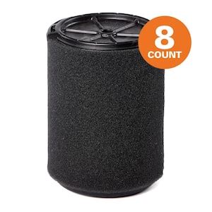 RIDGID HEPA Vac Filter Kit With Certified HEPA Cartridge Filter Fabric