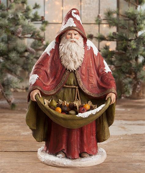 Bethany Lowe Old World Santa With Images Vintage Christmas