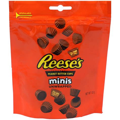 Reese's Peanut Butter Cups Minis 120g | Online kaufen im World of ...