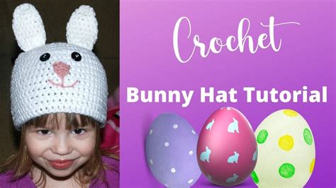 Diy Crochet Bunny Hat How To Crochet A Bunny Hat For Beginners Youtube