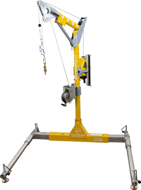 Portable Davit Complete System Includes Galv 50 3 Way Rescue SRL