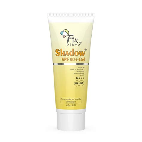 Fixderma Shadow Sunscreen Spf Pa Gel For Oily Skin Body Face