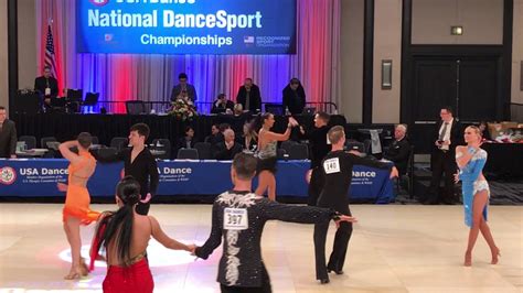 Nationals 17 Novice Am Rumba Semi Final YouTube