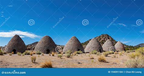 Sunny Exterior View Of The Huge Oven Of Ward Charcoal Ovens State