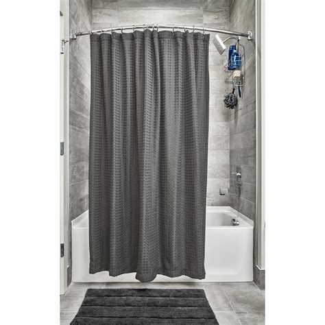 Idesign Striped Single Shower Curtain And Reviews Wayfair