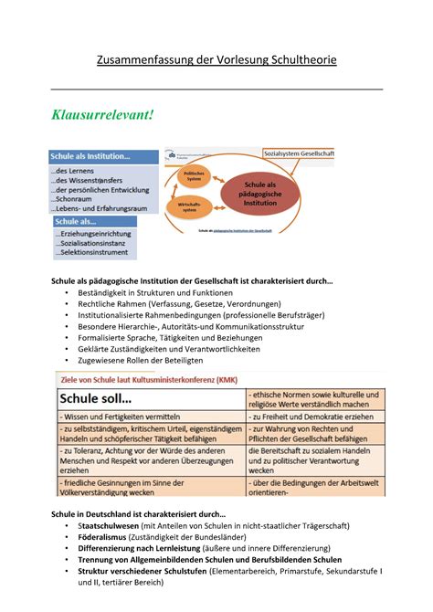 Zusammenfassung 2 Beständigkeit in Strukturen und Funktionen