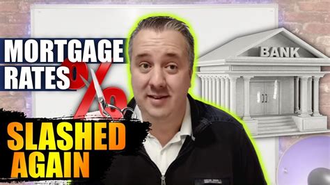 More Major Lenders Slash Mortgage Rates Today Youtube