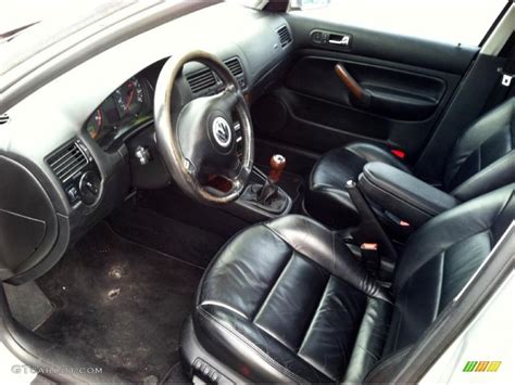 Black Interior 2000 Volkswagen Jetta GLX VR6 Sedan Photo #64953208 | GTCarLot.com