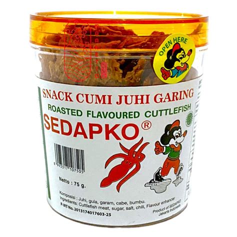 Jual Sedapko Juhi Garing Snack Cumi Garing Juhi Sedapko Juhi Kering