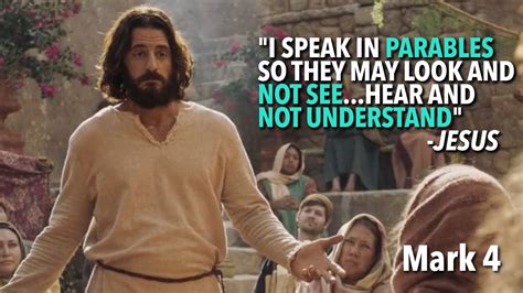 Why Does Jesus Really Speak In Parables Mark 4 Beyond The Words