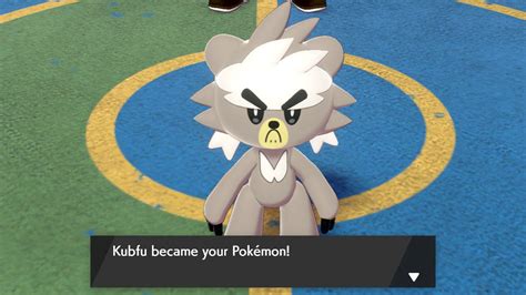 Where to Get Kubfu in Pokemon Sword/Shield Isle of Armor - Hold to Reset