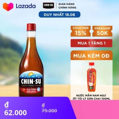 Nước Mắm CHIN SU Cá Cơm Biển Đông Chai 720ml