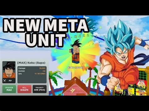 New Star Goku Koku Supa New Meta Showcase All Star Tower Defense