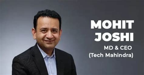 Who Is Mohit Joshi Appointed As The New Ceo Of Tech Mahindra As