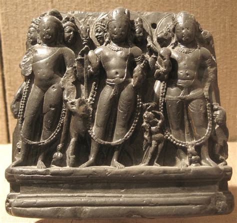 The Brahmanical Triad Brahma Shiva Vishnu India Jammu And Kashmir