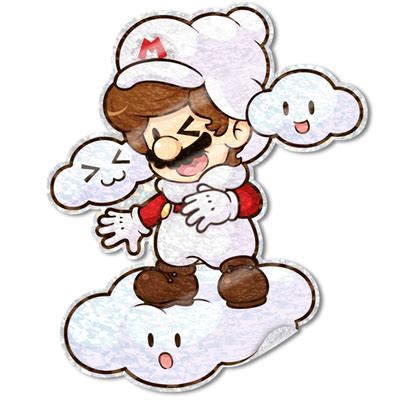 .:Cloud Mario Sticker:. by FlutterInRealLife on DeviantArt